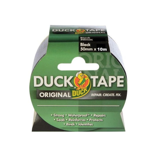 Shurtape Duck Tape® Original 50mm x 10m Black Shurtape - RockBottom Nothampton