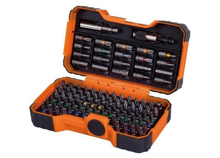 Bahco 100 Piece Colour Bit Set Display (8 x Sets) Bahco - RockBottom Northampton