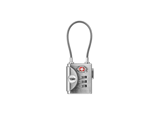 Yale Locks TSA Soft Shackle Padlock 32mm Yale Locks - RockBottom Northampton