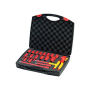 Wiha Insulated 1/2in Ratchet Wrench Set, 21 Piece (inc. Case) Wiha - RockBottom Northampton