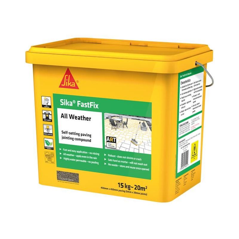 Everbuild Sika Sika® FastFix All Weather Stone 15kg Everbuild Sika - RockBottom Northamptin