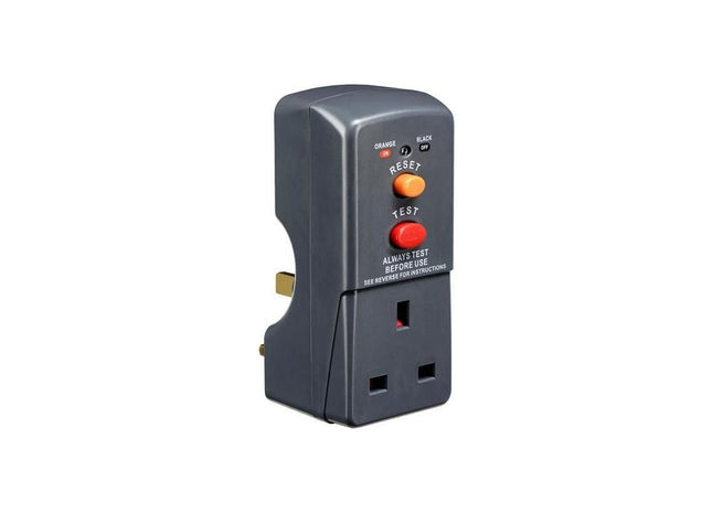 Masterplug Safety RCD Adaptor Masterplug - RockBottom Northampton