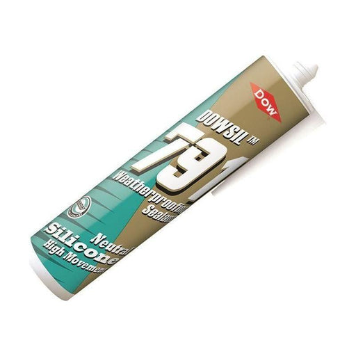 Dowsil 791 Silicone Sealant White 310ml Dowsil - RockBottom Northampton