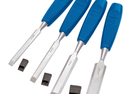 Draper Bevel Edge Wood Chisel Set (4 Piece) 69619 Draper - Town Tools 