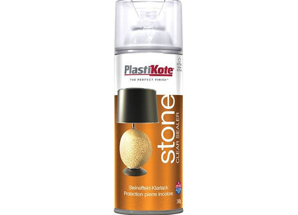 Plastikote Stone Touch Spray Clear Sealer 400ml PlastiKote - RockBottom Nothampton