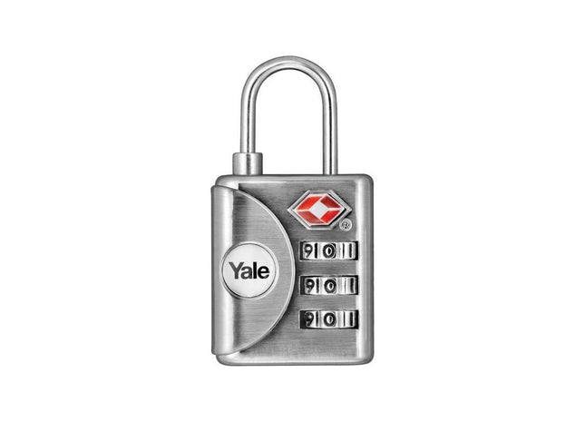 Yale Locks TSA Combination Padlock 32mm Yale Locks - RockBottom Northampton