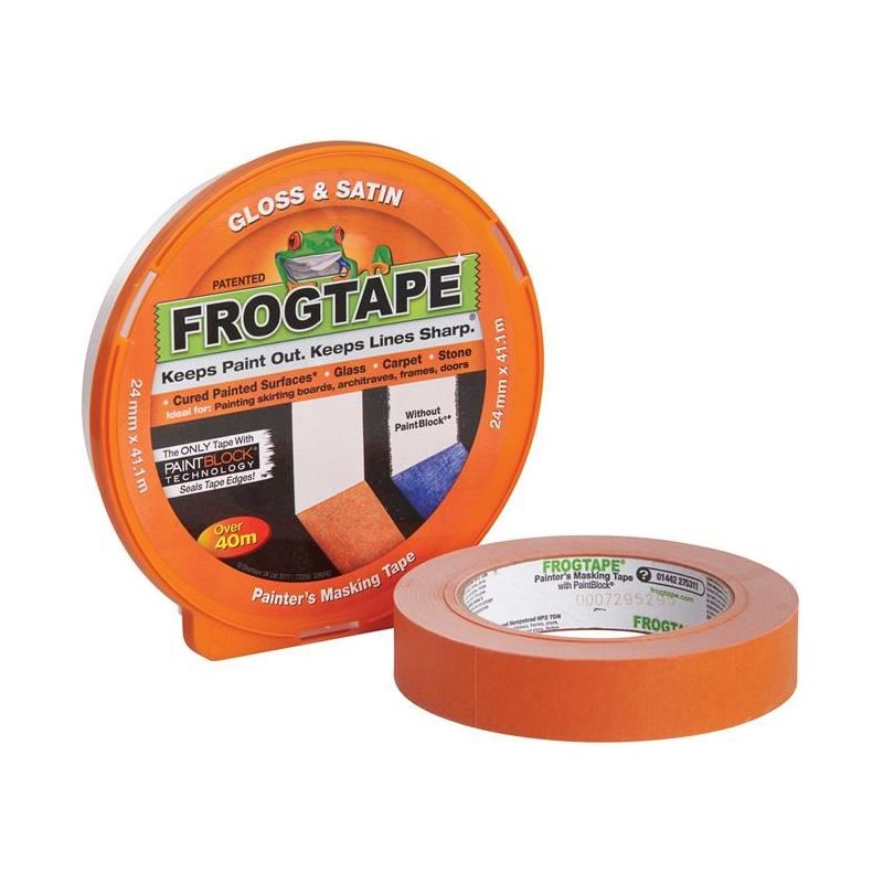 Shurtape FrogTape® Gloss & Satin 24mm x 41.1m Shurtape - RockBottom Nothampton
