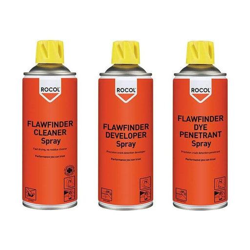 Rocol FLAWFINDER System Kit ROCOL - RockBottom Nothampton
