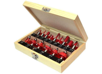 Faithfull 1/2in TCT Router Bit Set, 15 Piece Faithfull - RockBottom Northampton