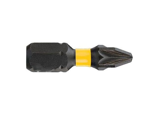 Dewalt Power Tools Extreme Impact Torsion Bits PZ2 x 25mm (Pack 5) DeWALT Power Tools - RockBottom Northampton