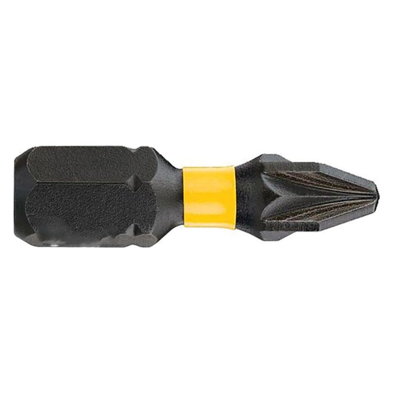 Dewalt Power Tools Extreme Impact Torsion Bits PZ2 x 25mm (Pack 5) DeWALT Power Tools - RockBottom Northampton