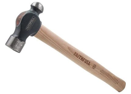 Faithfull Ball Pein Hammer FSC Hickory 908g (2 lb) Faithfull - RockBottom Northampton