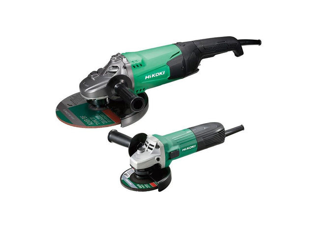 Hikoki G12STX/G23ST Twin Pack 115/230mm 240V HiKOKI - RockBottom Northampton