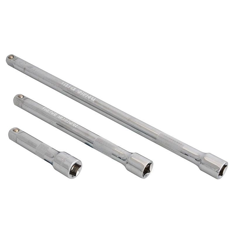 Bluespot Tools 3/8in Square Drive CV Extension Bar Set 3 Piece BlueSpot Tools - RockBottom Northampton