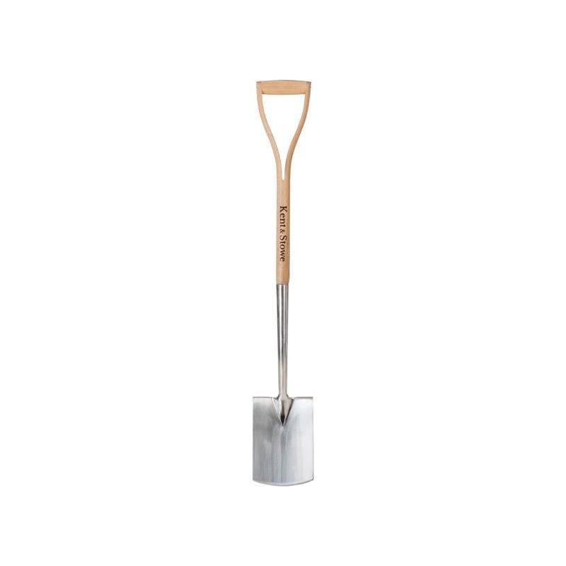 Kent & Stowe Stainless Steel Garden Life Digging Spade, FSC® Kent & Stowe - RockBottom Northampton