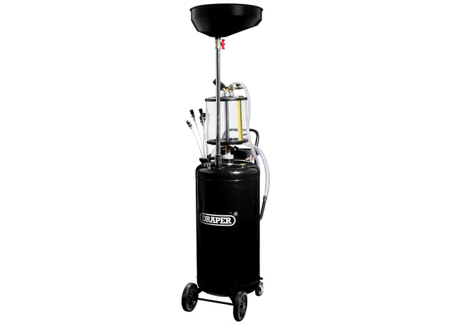 Draper Suction Oil Drainer with Chamber, 90L Draper - Town Tools
