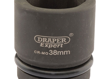 Draper Expert HI-TORQ 6 Point Impact Socket, 1" Sq. Dr., 38mm 05118 Draper - Town Tools 