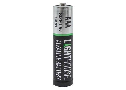 Lighthouse AAA LR03 Alkaline Batteries 1120 mAh AAA LR03 Lighthouse - RockBottom Northampton