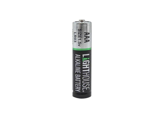 Lighthouse AAA LR03 Alkaline Batteries 1120 mAh AAA LR03 Lighthouse - RockBottom Northampton