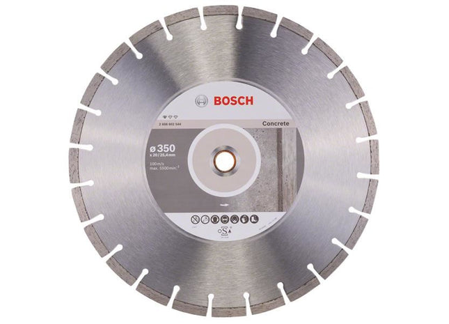Bosch Powertool Accessories Standard for Concrete Diamond Cutting Disc 350 x 25.4mm Bosch Powertool Accessories - RockBottom Northampton