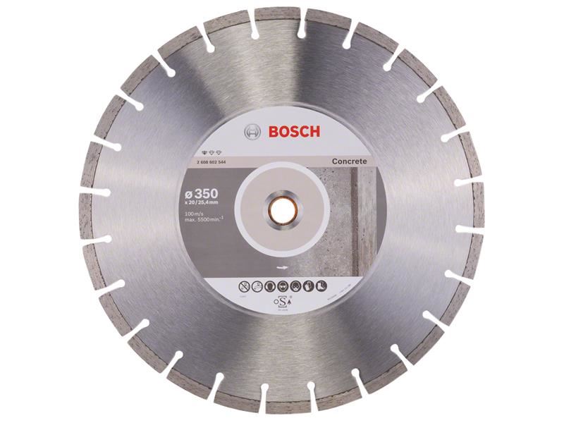 Bosch Powertool Accessories Standard for Concrete Diamond Cutting Disc 350 x 25.4mm Bosch Powertool Accessories - RockBottom Northampton