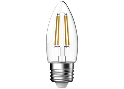Energizer® LED ES (E27) Candle Filament Non-Dimmable Bulb, Warm White 470 lm 4W Energizer® - RockBottom Northamptin