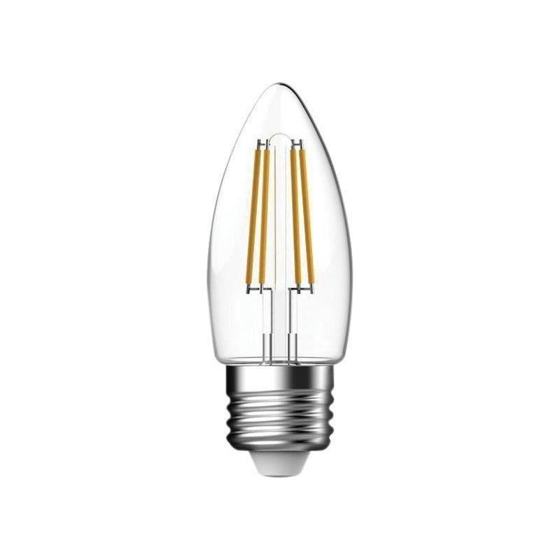 Energizer® LED ES (E27) Candle Filament Non-Dimmable Bulb, Warm White 470 lm 4W Energizer® - RockBottom Northamptin
