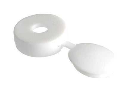 Forgefix Hinged Cover Cap White No. 6-8 Bag 100 ForgeFix - RockBottom Northampton