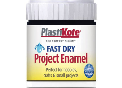 Plastikote Fast Dry Enamel Paint B1 Bottle Gloss Black 59ml PlastiKote - RockBottom Nothampton