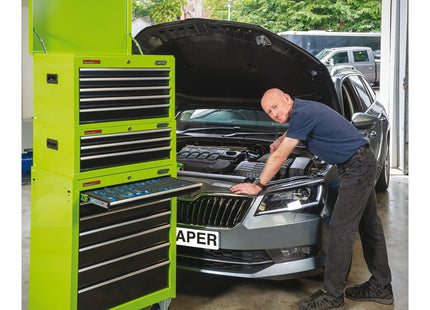 Draper Tool Chest, 5 Drawer, 26", Green 35739 Draper - Town Tools 