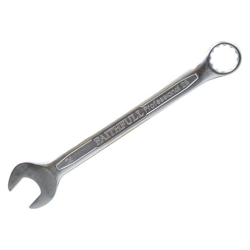 Faithfull Combination Spanner CV Satin Finish 26mm Faithfull - RockBottom Northampton