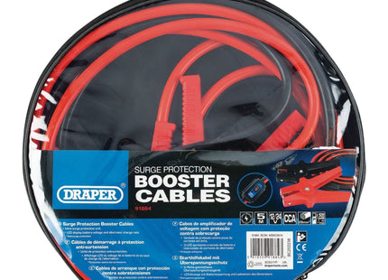 Draper Surge Protection Booster Cables, 5m x 29mm&sup2; 91884 Draper - Town Tools 