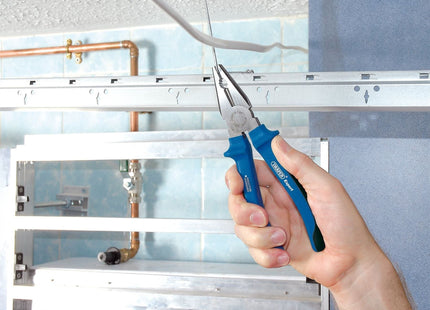 Draper Heavy Duty Soft Grip Combination Pliers, 180mm 68884 Draper - Town Tools 