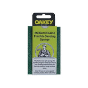 Oakey Dual-Grit Flexible Sanding Sponge Coarse/Extra Coarse Oakey - RockBottom Nothampton