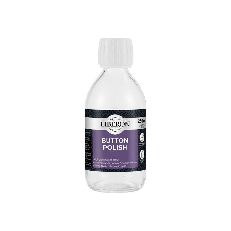 Liberon Button Polish 250ml Liberon - RockBottom Northampton