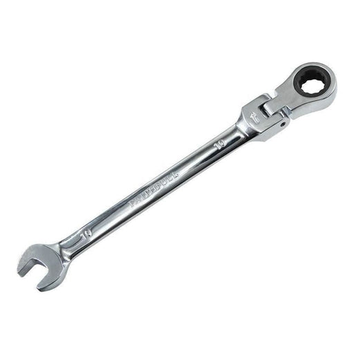 Faithfull Ratchet Combination Spanner Flex Head CV 10mm Faithfull - RockBottom Northampton