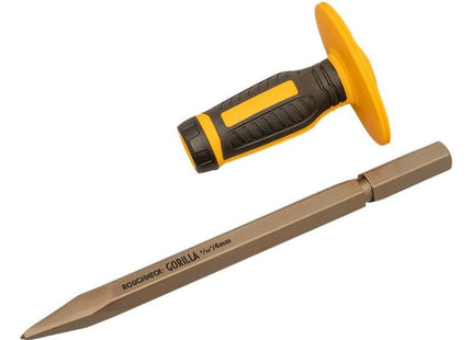 Roughneck Gorilla Concrete Pick with Non-Slip Hand Guard 4 x 279mm (5/32 x 11in) Roughneck - RockBottom Nothampton