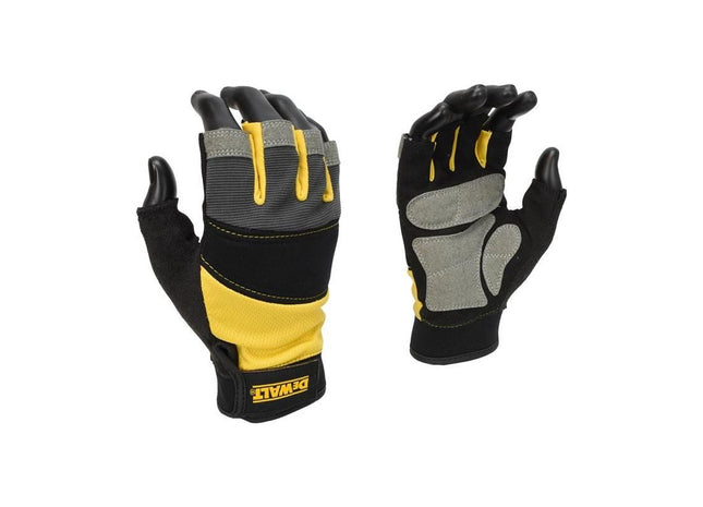 Dewalt Power Tools Fingerless Performance Gloves - Large DeWALT Power Tools - RockBottom Northampton