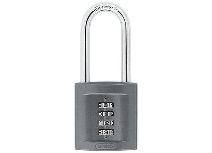 Abus Mechanical 158/50HB50 50mm Combination Padlock (4-Digit) Long Shackle ABUS Mechanical - RockBottom Northampton 