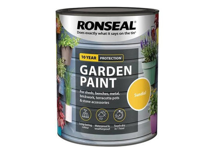 Ronseal Garden Paint Sundial 750ml Ronseal - RockBottom Nothampton