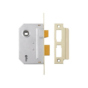 Yale Locks PM320 3 Lever Mortice Sashlock Polished Brass 79mm 3in Yale Locks - RockBottom Northampton