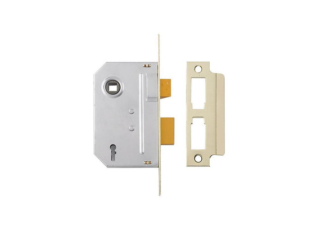 Yale Locks PM320 3 Lever Mortice Sashlock Polished Brass 79mm 3in Yale Locks - RockBottom Northampton