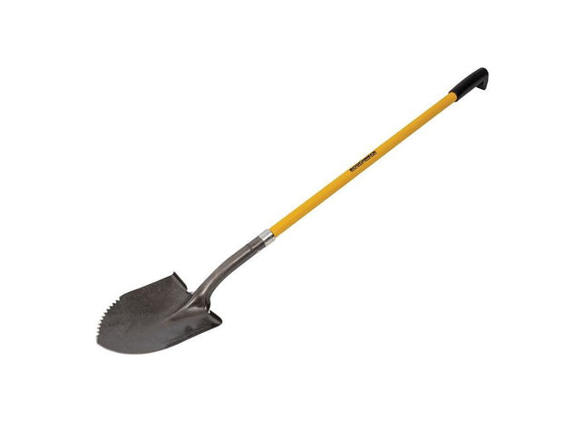 Roughneck Sharp Edge Round Shovel, Long Handle Roughneck - RockBottom Nothampton
