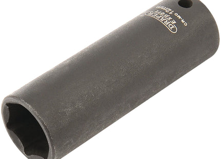 Draper Expert HI-TORQ 6 Point Deep Impact Socket, 1/4" Sq. Dr., 12mm Draper - Town Tools 