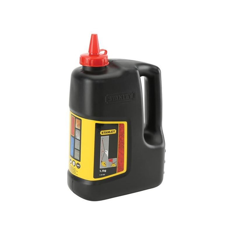 Stanley® Hand Tools Chalk Refill Red 1.1kg STANLEY® Hand Tools - RockBottom Nothampton