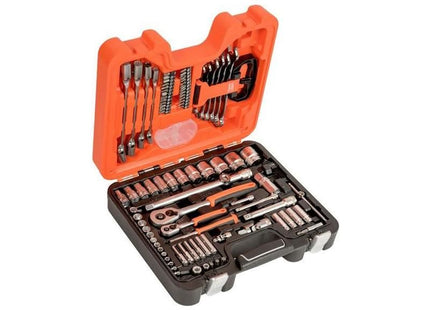 Bahco S910 1/4 & 1/2in Drive Socket & Spanner Set, 92 Piece Bahco - RockBottom Northampton