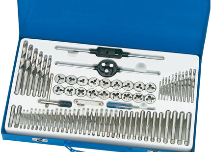 Draper Combination Tap and Die Set Metric and BSP (76 Piece) 79205 Draper - Town Tools 
