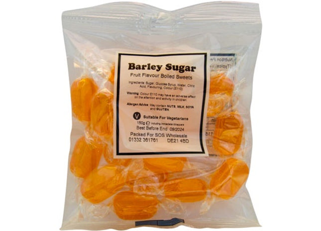 Barley Sugar Fruit Flavour Boiled Sweets