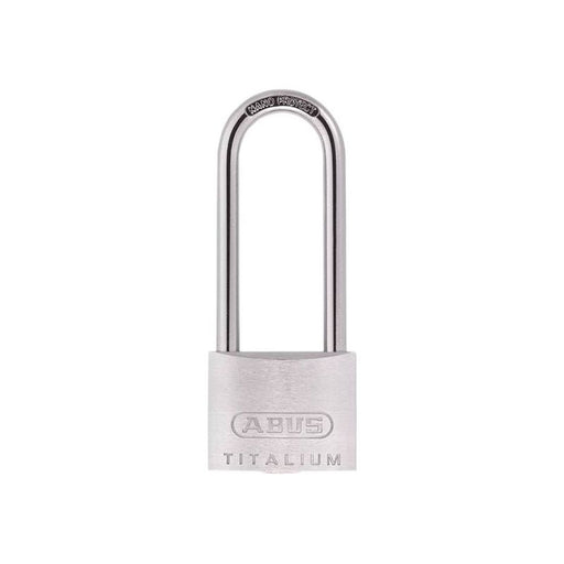 Abus Mechanical 64TI/40mm TITALIUM™ Padlock 63mm Long Shackle ABUS Mechanical - RockBottom Northampton 