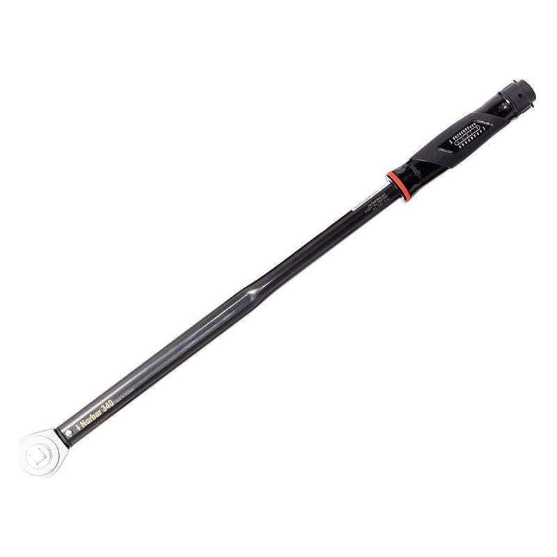 Norbar NorTorque® 340 Adjustable Dual Scale Ratchet Torque Wrench 1/2in Drive 60-340Nm Norbar - RockBottom Nothampton